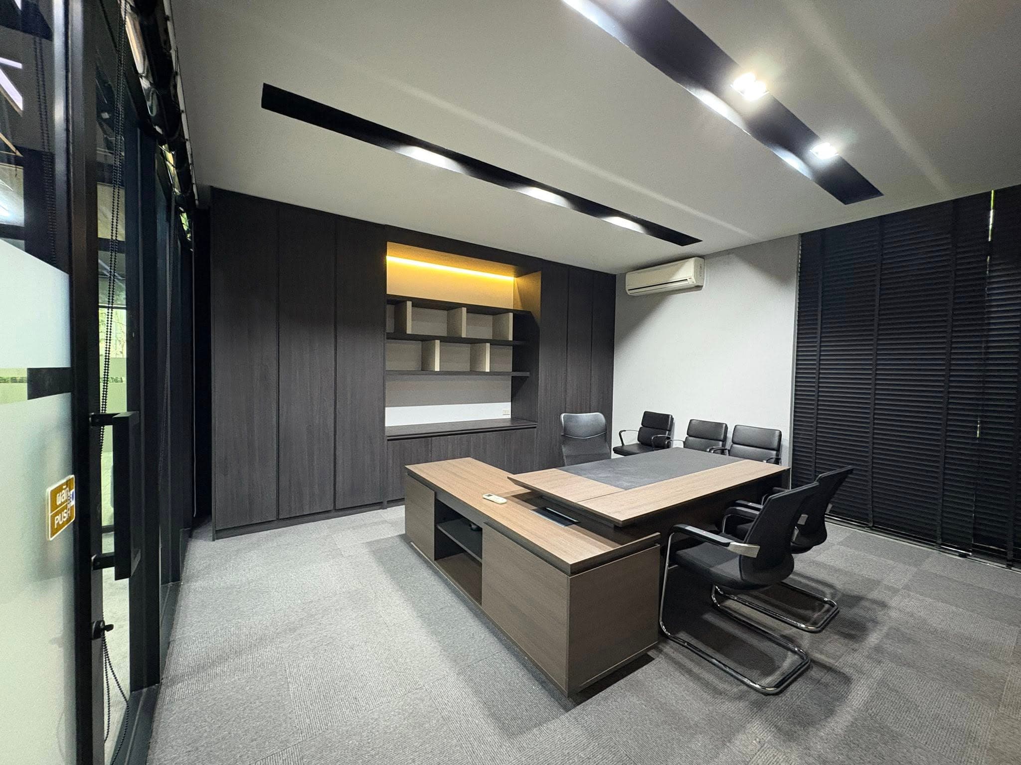 Bright office space