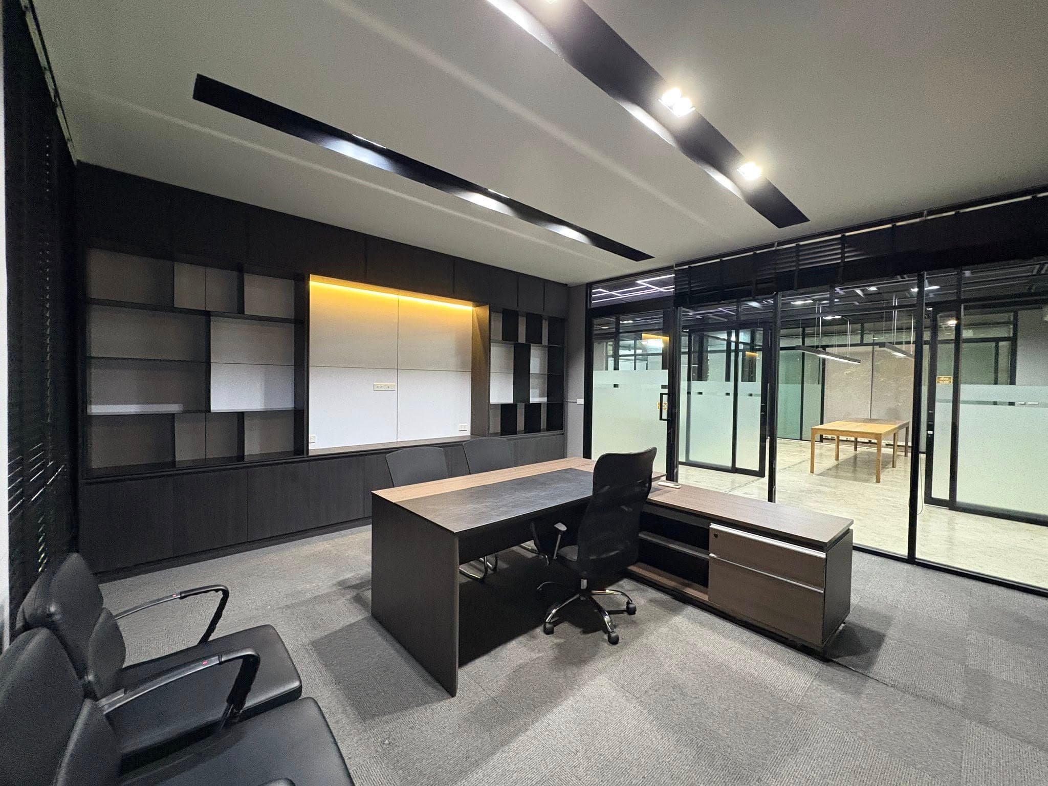 Bright office space